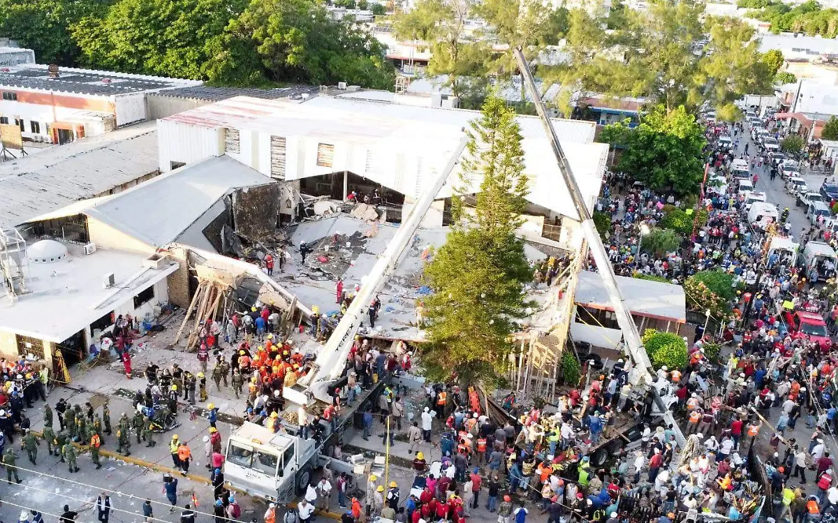 Sobrevivientes del derrume de iglesia de Madero tendrán atención psicológica 